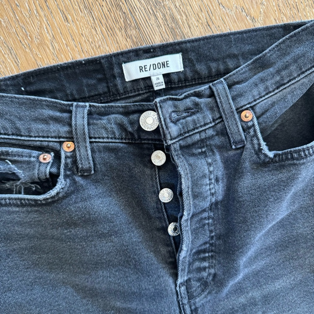 Re/Done High Rise Rigid Loose Jean - Picture 7 of 7
